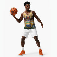 Personalized Brazil Haiti Basketball Jersey Heritage Landscape