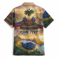 Personalized Brazil Haiti Hawaiian Shirt Heritage Landscape