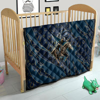 Buffalo Soldiers 10th Cavalry Regiment Ride Or Die Quilt Patriotic Military Heritage Distressed City Skyline Graphic Art