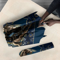 Buffalo Soldiers 10th Cavalry Regiment Ride Or Die Umbrella Patriotic Military Heritage Distressed City Skyline Graphic Art