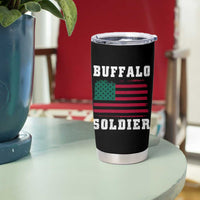 Buffalo Soldiers Tumbler Cup African American Cavalry Black History - Wonder Print Shop