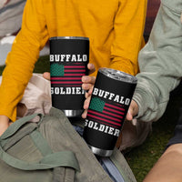 Buffalo Soldiers Tumbler Cup African American Cavalry Black History - Wonder Print Shop
