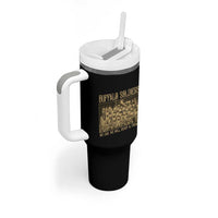 Buffalo Soldiers Tumbler With Handle 9th and 10th Cavalry African American Heros Black Soldiers - Wonder Print Shop
