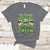 In March We Wear Green Skull Happy St Patrick's Day Celebration T-Shirt - Wonder Print Shop