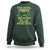 I Whispered Back Bring Beer Devil St Patrick's Day Drinking Skull Sweatshirt - Wonder Print Shop