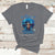 In March We Wear Blue For Colon Cancer Awareness CRC Blue Ribbon Black Woman T Shirt - Wonder Print Shop