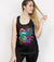 The Good Girl In Me Colorful Skull Tank Top