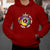 Peace Love King Cake Mardi Gras Party Carnival Costume Hoodie - Wonder Print Shop