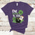 One Lucky Nurse Scrub RN ICU ER St Patrick's Day Nurses Day T-Shirt - Wonder Print Shop