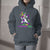 Let The Shenanigans Begin Mardi Gras Costume Carnival Mask Cute Dabbing Unicorn Hoodie - Wonder Print Shop