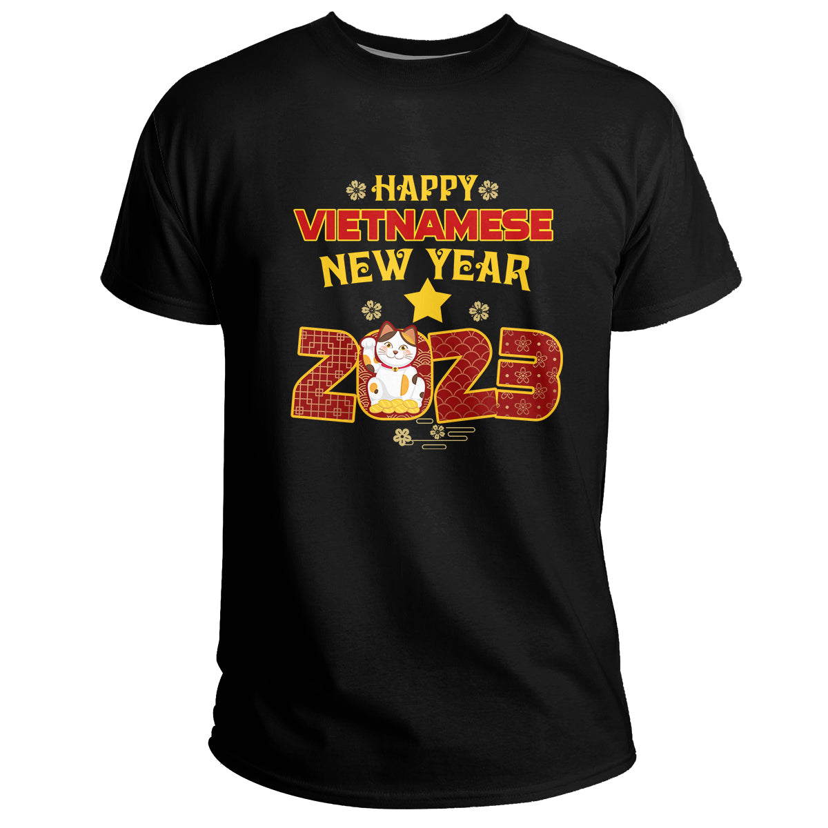 Happy New Year 2023 t-shirt Vietnamese Lunar New Year, Vietnamese Lunar New Year T Shirt - Wonder Print Shop