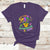 Let The Shenanigans Begin Mardi Gras Costume Mask Skull T Shirt - Wonder Print Shop