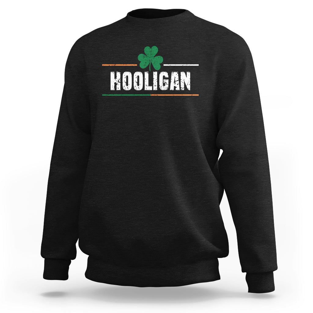 Hooligan Irish St. Patrick's Day Sweatshirt - Wonder Print Shop