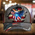 Premium Eagle And Cross 3D American Patriotism Hat Personalized