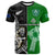 Custom New Zealand And Ireland Rugby T Shirt All Black Maori Mix Shamrocks - Wonder Print Shop