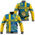 Sweden Football Baseball Jacket Come On Sverige 2023 World Cup - Wonder Print Shop