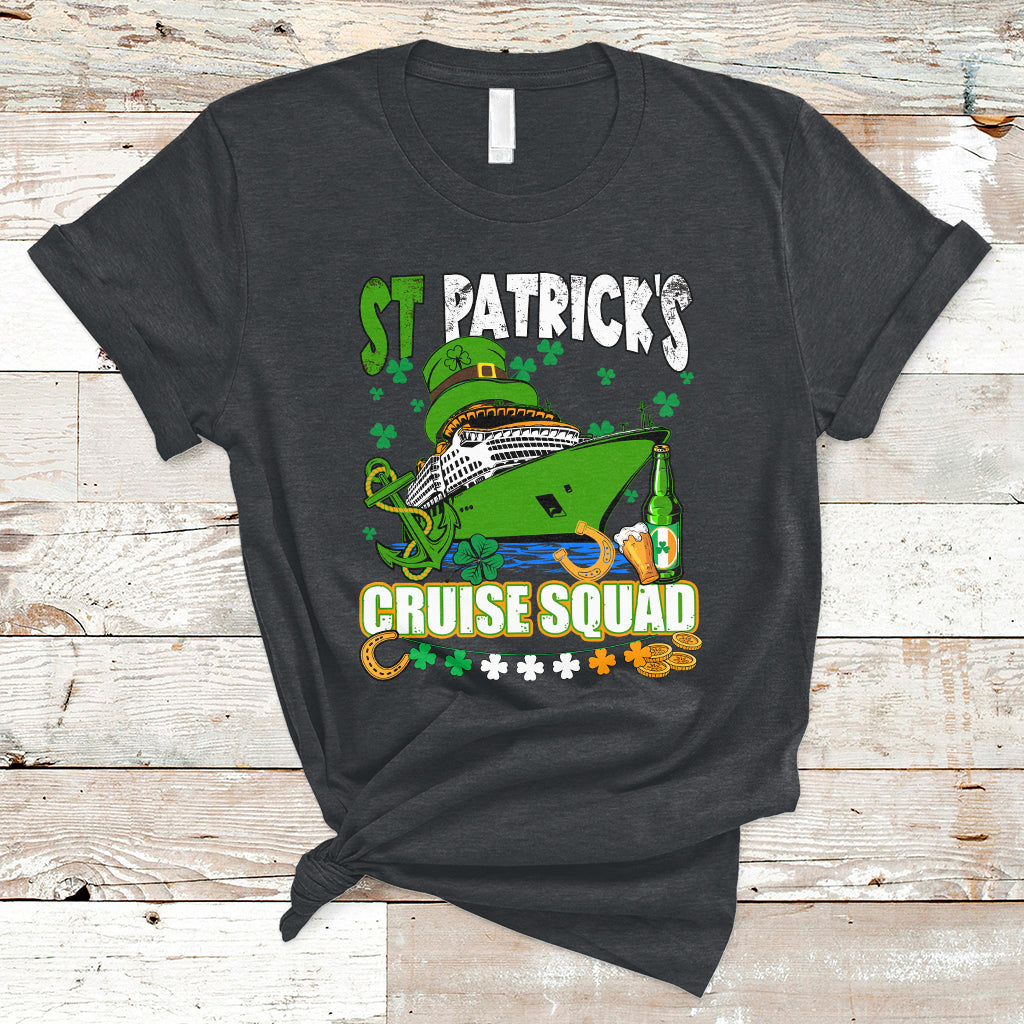 St Patricks Day Cruise Squad Lucky Family Group Matching T-Shirt - Wonder Print Shop