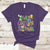 May Contain Alcohol Warning Mardi Gras Party Drinking Team T-Shirt - Wonder Print Shop