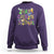 May Contain Alcohol Warning Mardi Gras Party Drinking Team Sweatshirt - Wonder Print Shop