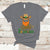 Howdy Go Lucky Irish Cowboy St Patrick's Day Shamrocks T-Shirt - Wonder Print Shop