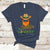 Howdy Go Lucky Irish Cowboy St Patrick's Day Shamrocks T-Shirt - Wonder Print Shop