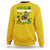 First Shenanigans Then Malarkey St. Patrick's Day Leprechaun Sweatshirt - Wonder Print Shop