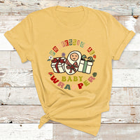 Nurse baby wrapper T-shirt in daisy yellow with colorful nurse-themed baby graphic