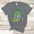 Happy Go Lucky Happy St. Patrick's Day Rainbow Shamrocks T-Shirt - Wonder Print Shop