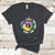 Peace Love King Cake Mardi Gras Party Carnival Costume T-Shirt - Wonder Print Shop