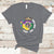 Peace Love King Cake Mardi Gras Party Carnival Costume T-Shirt - Wonder Print Shop