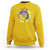 Peace Love King Cake Mardi Gras Party Carnival Costume Sweatshirt - Wonder Print Shop