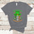 Shenanigans Coordinator St Patrick's Day Teacher Skull T-Shirt - Wonder Print Shop