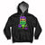 Peace Love Mardi Gras Mardi Gras Costume Carnival Masks Hoodie - Wonder Print Shop