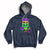 Peace Love Mardi Gras Mardi Gras Costume Carnival Masks Hoodie - Wonder Print Shop