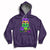 Peace Love Mardi Gras Mardi Gras Costume Carnival Masks Hoodie - Wonder Print Shop