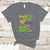 Peace Love Mardi Gras Parade Mardi Gras Costume Carnival T-Shirt - Wonder Print Shop