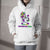 Let The Shenanigans Begin Mardi Gras Costume Carnival Mask Cute Dabbing Unicorn Hoodie - Wonder Print Shop