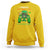 I Paused My Game For St. Patrick's Day Lucky Gaming Gamers Sweatshirt - Wonder Print Shop