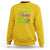 Peace Love Mardi Gras Parade Mardi Gras Costume Carnival Sweatshirt - Wonder Print Shop