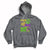 Peace Love Mardi Gras Parade Mardi Gras Costume Carnival Hoodie - Wonder Print Shop