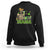 Lucky Mama Skeleton Bun Beer St Patrick's Day Mother's Day Sweatshirt - Wonder Print Shop