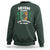 Irish Blood Run Through My Veins St Patrick's Day Irish Pride Sweatshirt - Wonder Print Shop