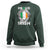 Proud Irish St. Patrick's Day Shamrock Lucky Charm American Ireland Flag Sweatshirt - Wonder Print Shop