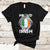 Proud Irish St. Patrick's Day Shamrock Lucky Charm American Ireland Flag T-Shirt - Wonder Print Shop