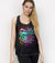 The Good Girl In Me Colorful Skull Tank Top