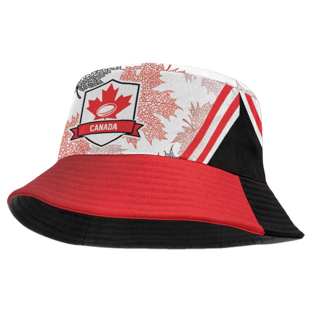 2026 Rugby Nations Series Canada Bucket Hat Les Rouges Maple Leaf