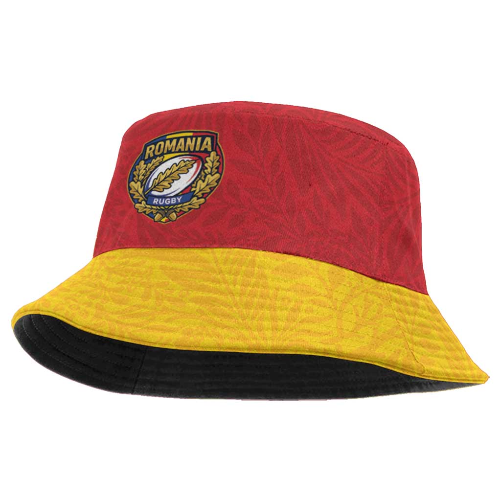 2026 Rugby Nations Series Romania Bucket Hat Stejarii Oaks Carpathian Pattern
