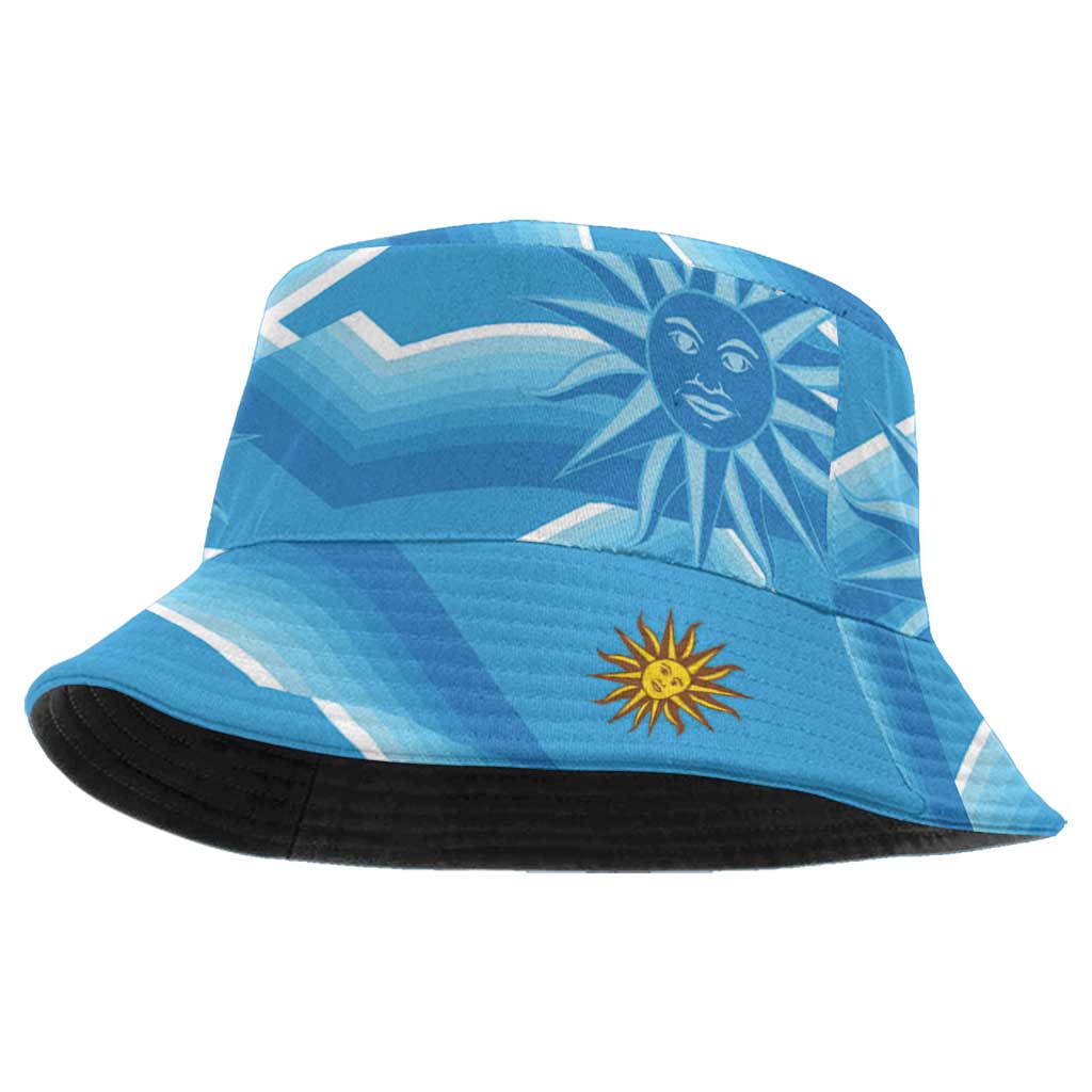 2026 Rugby Nations Series Uruguay Bucket Hat Los Teros Sun Of May
