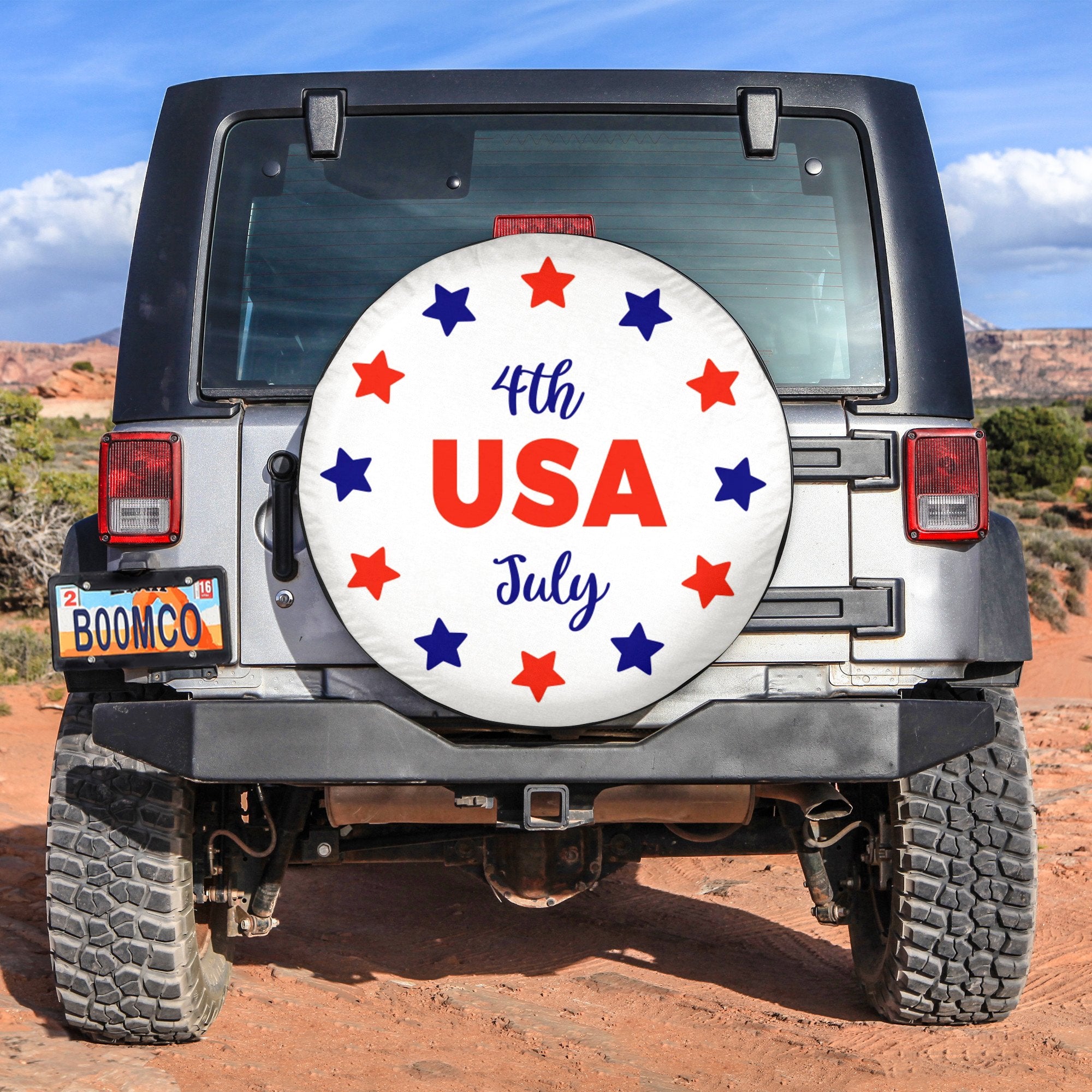 4th Of July Tire Covers - US Independence Day 4th July USA Spare Tire Cover NO.24 LT8 - Wonder Print Shop