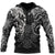 Viking Clothing Viking Dragon and Wolf Tattoo Zip Hoodie RLT12 - Wonder Print Shop